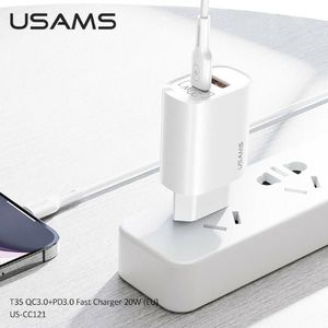 Ładowarka Usams T35 1x USB-A 1x USB-C 3 A (CC121TC01) 2