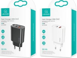 Ładowarka Usams T35 1x USB-A 1x USB-C 3 A (CC121TC02) 6