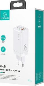 Ładowarka Usams T33 1x USB-A 2x USB-C 3 A (CC110TC02) 9