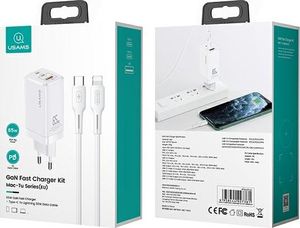 Ładowarka Usams MT 1x USB-A 2x USB-C 3 A (MTXLOGTL02) 2