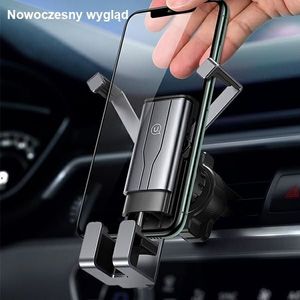 Usams Uchwyt grawitacyjny do samochodu Metal Gravity ZJ060ZJ02 4