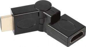 Adapter AV Cabletech HDMI - HDMI czarny (LEC-ZLA0852) 2