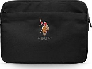 Etui U.S. Polo Assn Polo Embroidery 13" Czarny 1
