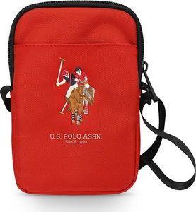 U.S. Polo Assn Torebka USPBPUGFLRE czerwona 1