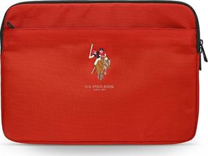 Etui U.S. Polo Assn Polo Embroidery 13" Czerwony 1