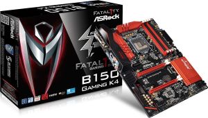Płyta główna ASRock Fatal1ty B150 Gaming K4, B150, DualDDR4-2133, SATA3, HDMI, DVI, ATX (B150 GAMING K4) 4