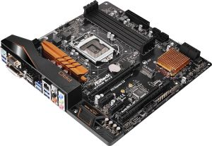 Płyta główna ASRock H170M PRO4, H170, DualDDR4-2133, SATA3, RAID, HDMI, DVI, D-Sub, mATX (H170M PRO4) 5