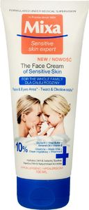 Mixa Senstivie Skin Expert krem na twarz dla całej rodziny 100ml 1