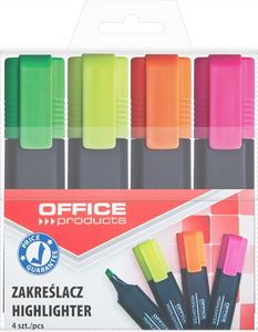 Office Products Zakreślacze 4 Kolory 1