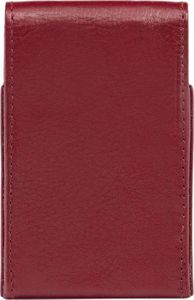 Puccini Etui na wizytówki MU-7827 Bordowe 2