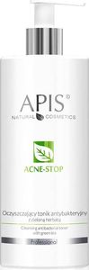 APIS Oczyszczający tonik antybakteryjny z zieloną herbatą Acne-stop 300 ml uniwersalny 1