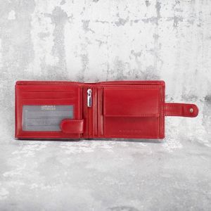 KORUMA Czerwony portfel antyRFID - Koruma (SM-905PR) Uniwersalny 3