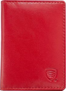 KORUMA Mały skórzany portfel (czerwony) KUK-77TPR Uniwersalny 1
