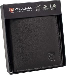 KORUMA Młodzieżowy portfel na karty antyRFID - SMART RFID BLOCK (SM-900GBL) Uniwersalny 1