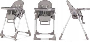 Kidwell KIDWELL BENTO NOWOCZESNE KRZESEŁKO DO KARMIENIA Szaro/Białe 3