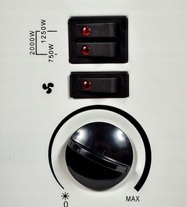 Grzejnik Maltec CH2500DW konwektorowy 2000 W 3