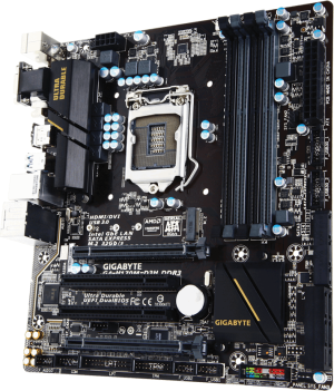 Płyta główna Gigabyte H170M-D3H DDR3, H170, DualDDr3-1600, SATA3,SATAe,HDMI, DVI, D-Sub, mATX (GA-H170M-D3H DDR3) 3
