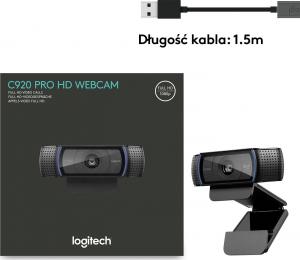 Kamera internetowa Logitech C920 HD Pro (960-001055) 9