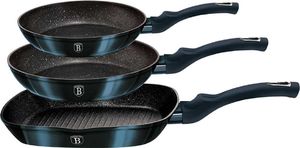 Patelnia Berlinger Haus grillowa Żeliwna 20 24 28cm 3szt. 7