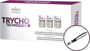 Farmona Trycho Technology do włosów osłabionych, specjalistyczne ampułki wzmacniające 10×5ml 1