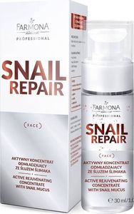 Farmona FARMONA PROFESSIONAL_Snail Repair Active Rejuvenating Concentrate With Snail Mucus aktywny koncentrat odmładzający ze śluzem ślimaka 30ml 1