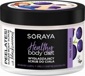 Soraya Healthy Body Diet wygładzająco odżywczy scrub do ciała z olejkiem z czarnej porzeczki 200g 1