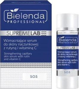 Bielenda SupremeLab S.O.S wzmacniające serum do skóry naczynkowej z rutyną i witaminą C 15ml 1
