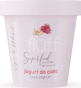 Fluff Body Yoghurt jogurt do ciała Maliny z Migdałami 180ml 1
