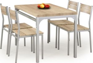 Selsey Stół z krzesłami Ovio dąb sonoma 1