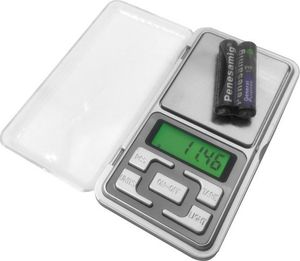 Waga jubilerska elektroniczna 200g/0,01g + baterie uniwersalny 2