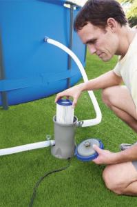 Bestway Pompa filtrująca do basenów 3028L/h (58386) 4