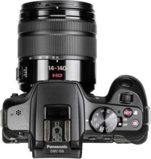 Aparat Panasonic Lumix DMC-G6 Kit Czarny + 14-140 mm Power OIS (DMC-G6HEG-K) 4