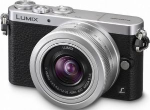 Aparat cyfrowy Panasonic Lumix DMC-GM1 Kit Czarno-Srebrny + 3.5-5.6/12-32 mm (DMC-GM1KEG-S) 1