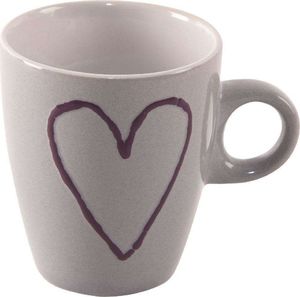 Orion Kubek ceramiczny w serca zestaw kubków do kawy herbaty 4 sztuki 230 ml 5