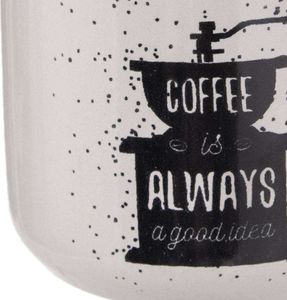 Orion Kubek ceramiczny z uchem do kawy herbaty 370 ml () - 55015-uniw 3