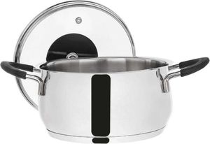 Orion Garnek stalowy Dalie z pokrywką 18cm 2.6l 2