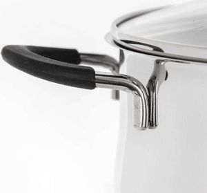 Orion Garnek stalowy Dalie z pokrywką 16cm 1.8l 4