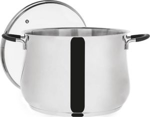 Orion Garnek stalowy Dalie z pokrywką 26cm 10.6l 2