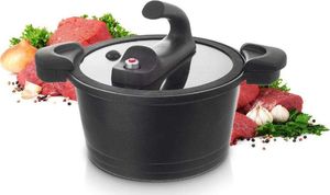 Orion Garnek CIŚNIENIOWY próżniowy szybkowarowy szybkowar granitowy GRANDE 5,5L 26 cm uniwersalny 7