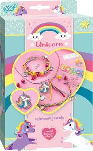 Totum Kūrybinis rinkinys TOTUM Unicorn Rainbow Jewellery, 071063 1