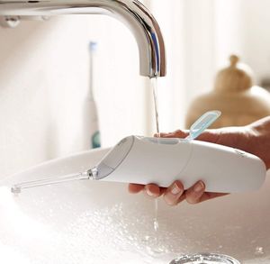 Szczoteczka Philips Szczoteczka soniczna Sonicare DiamondClean 9000 HX8494/01 Biała + Irygator Airfloss Ultra 3