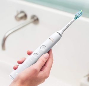 Szczoteczka Philips Szczoteczka soniczna Sonicare DiamondClean 9000 HX8494/01 Biała + Irygator Airfloss Ultra 6