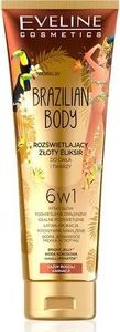 Eveline Brazilian Body rozświetlający złoty eliksir do ciała i twarzy 6w1 100 ml 1