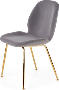 Selsey Krzesło tapicerowane Brabble szare 1