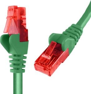 Spacetronik Kabel RJ45 CAT 6 U/UTP AWG24 zielony 20m 1