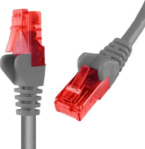 Spacetronik Kabel RJ45 CAT 6 U/UTP AWG24 szary 25m 1