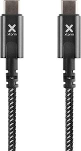 Kabel USB Xtorm USB-C - USB-C 1 m Czarny (40480-uniw) 1