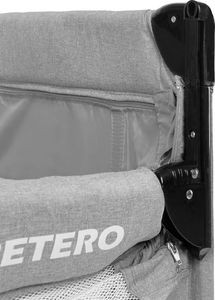 Caretero ŁÓŻECZKO TURYSTYCZNE CARETERO ESTI GREY 6