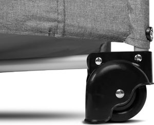 Caretero ŁÓŻECZKO TURYSTYCZNE CARETERO ESTI GRAPHITE 8