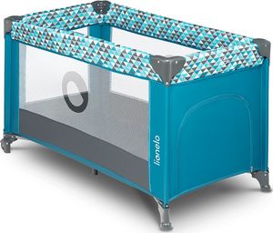 Lionelo Łóżeczko turystyczne STEFI Green Turquoise 2